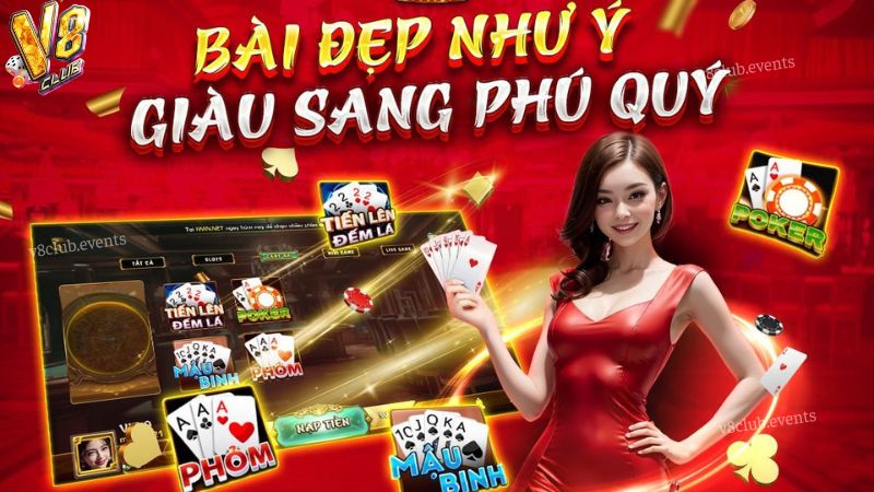 Thông tin luật chơi Tiến lên đếm lá V8club cơ bản