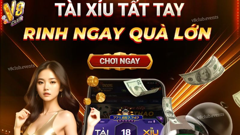 Tỷ lệ thắng khi chơi Tài Xỉu V8club