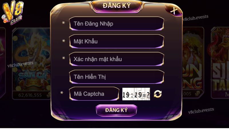 Hướng dẫn đăng ký V8club cho newbie