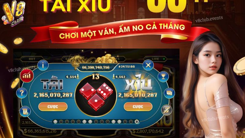 Luật chơi tài xỉu V8club